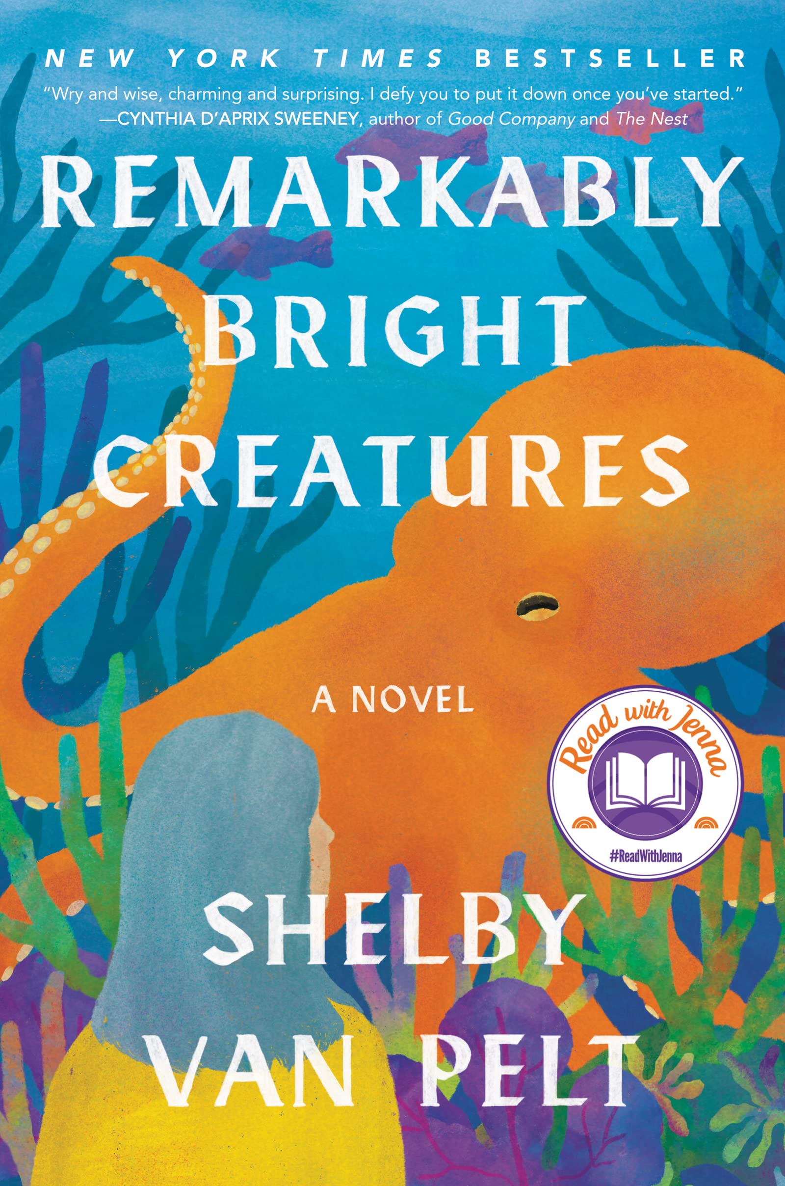 The cover of Remarkably Bright Creatures by Shelby Van Pelt